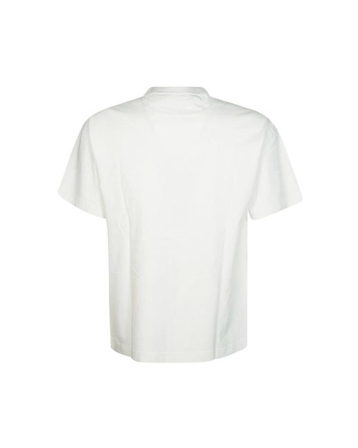 Palm Angels White T-Shirts for men