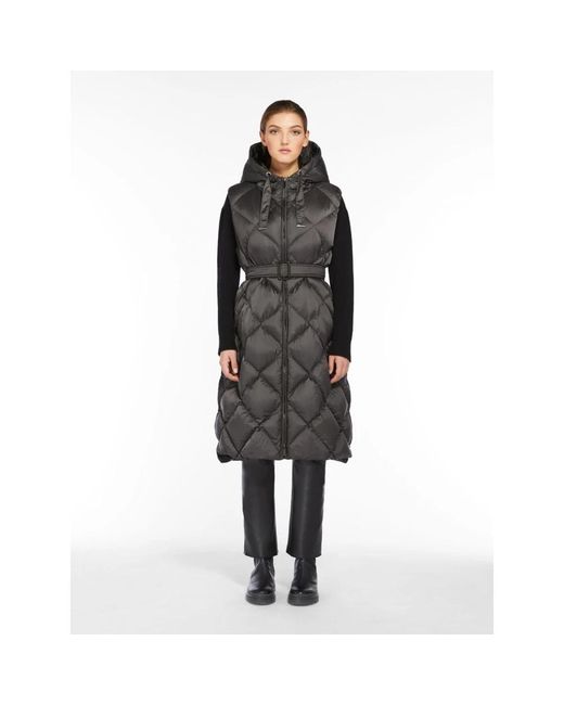 Max Mara Midi Vest in het Black