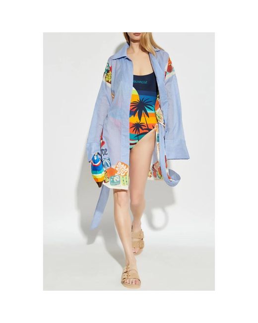 DSquared² Summer Dresses in het Blue
