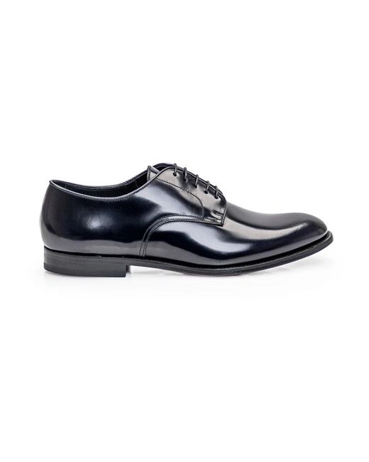 Doucal's Blue Business Shoes for men