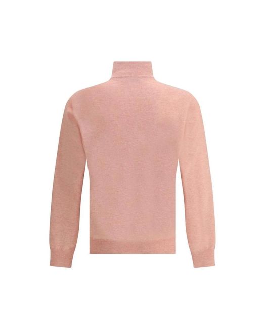 Brunello Cucinelli Cashmere Knitwear in het Pink voor heren