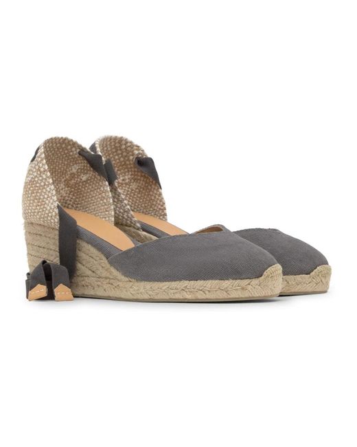 Wedges Castaner en coloris Metallic