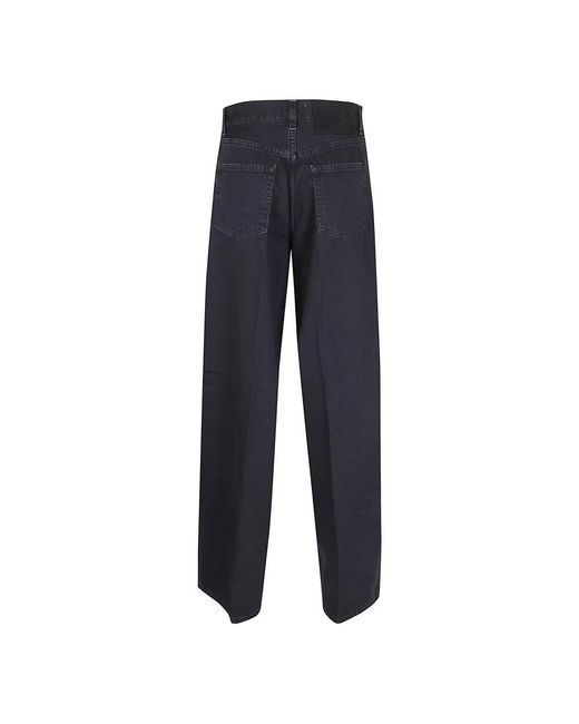Haikure Blue Wide Jeans
