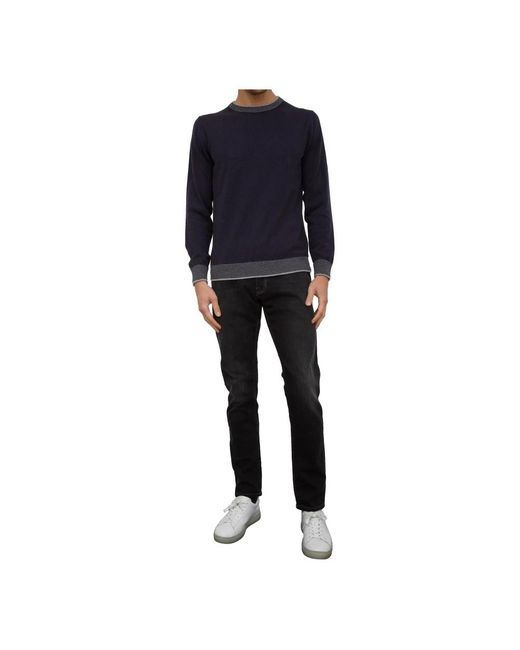 PT Torino Black Slim Fit Jeans for men
