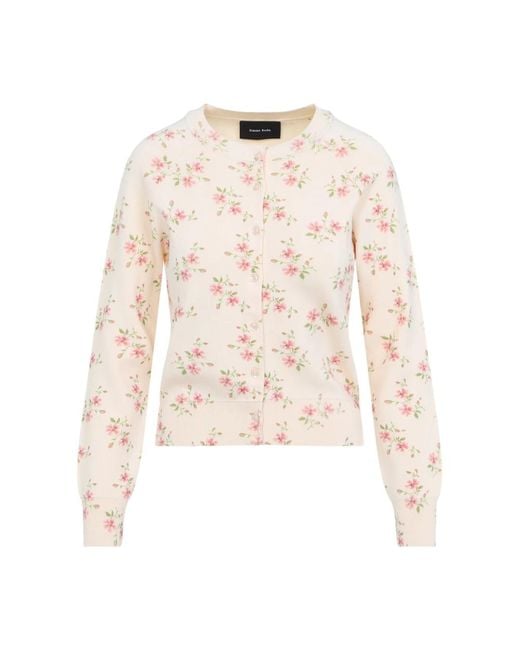 Simone Rocha Natural Cardigans