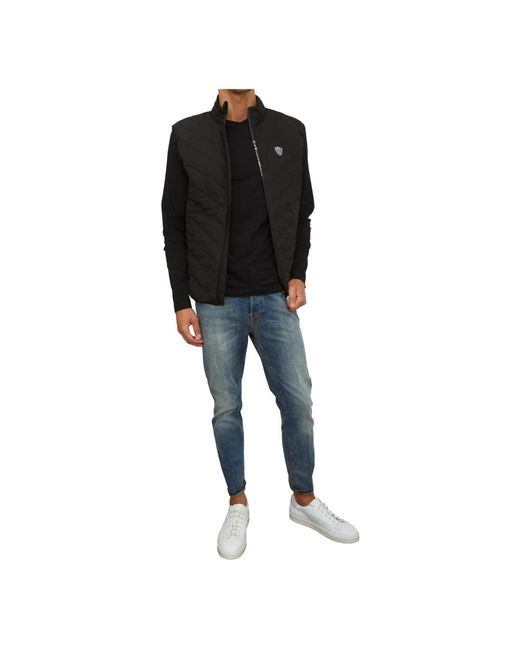 EA7 Down jackets in Black für Herren