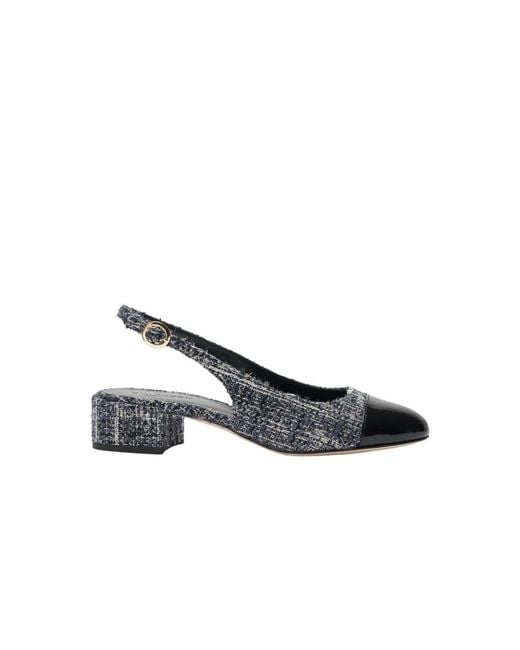 Scarosso Blue Pumps