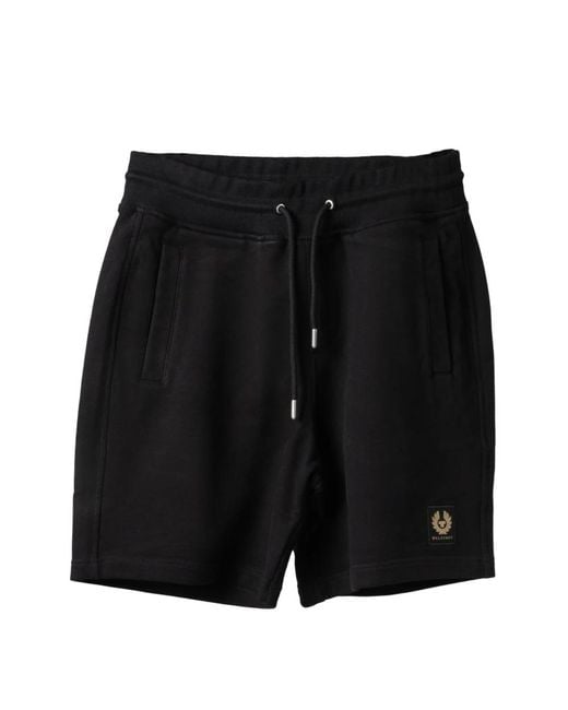 Belstaff Black Casual Shorts for men