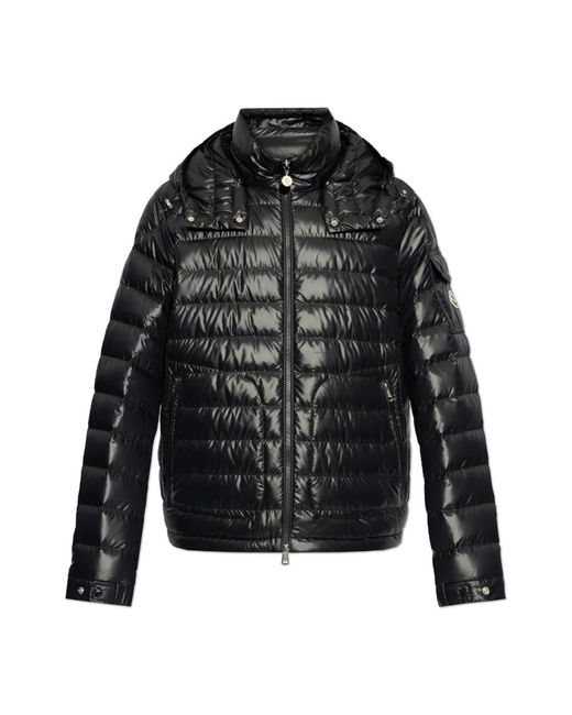 Moncler Black Down Jackets for men