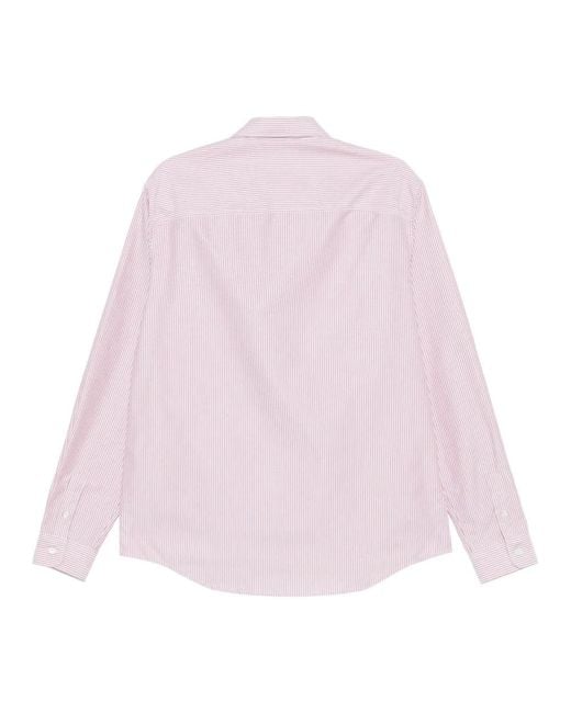 A.P.C. Pink Casual Shirts for men
