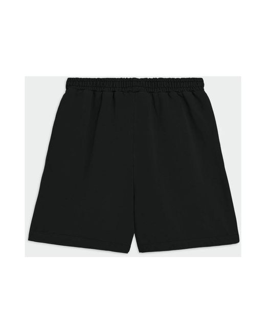 Barrow Korte Broeken ,Zwart ,Katoen Bermuda Shorts Van Fleece in het Black voor heren
