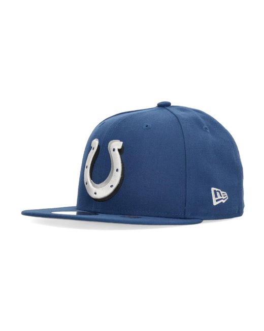 KTZ Accessoires ,Blauw ,Polyester Indianapolis Colts Nfl Draft Hat in het Blue voor heren