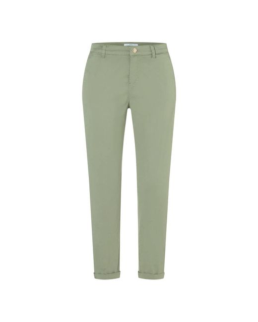M·a·c Green Authentische Stretch-Chinohose