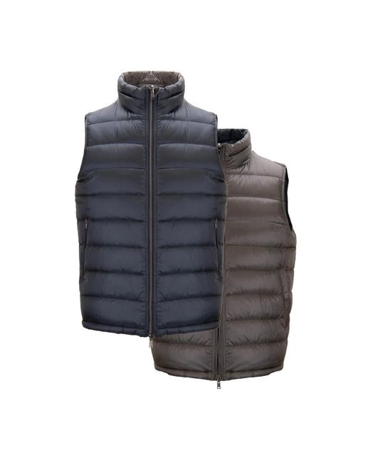 Herno Vest in het Gray voor heren