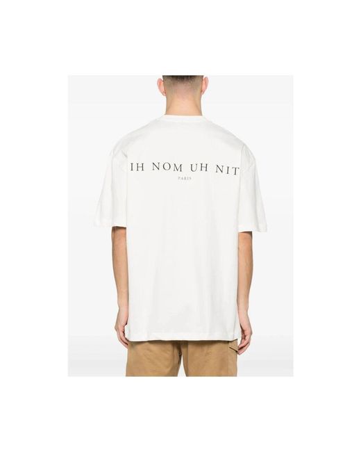 T-Shirts Ih Nom Uh Nit de hombre de color White