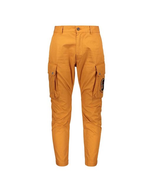 Slim-Fit Trousers DSquared² de hombre de color Orange