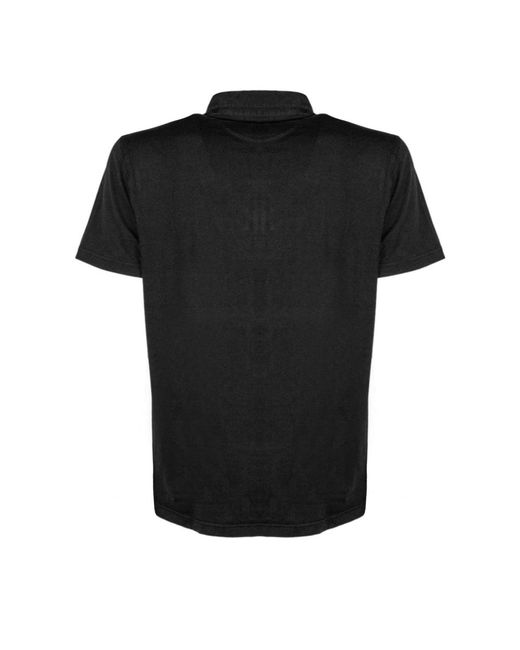 Fedeli Black Polo Shirts for men