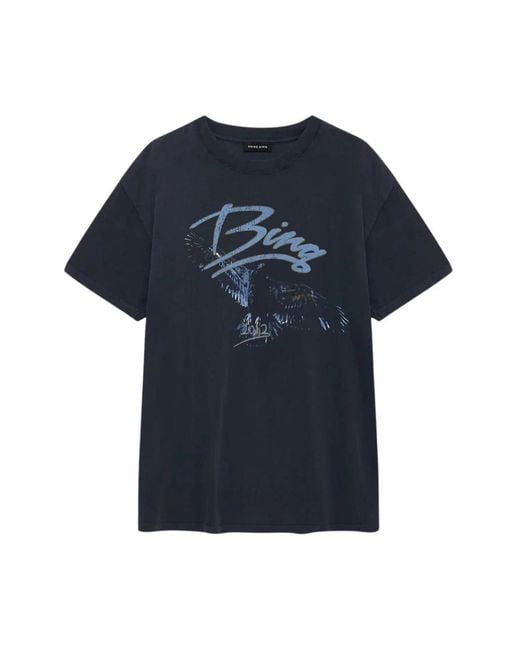 Anine Bing Blue T-Shirts