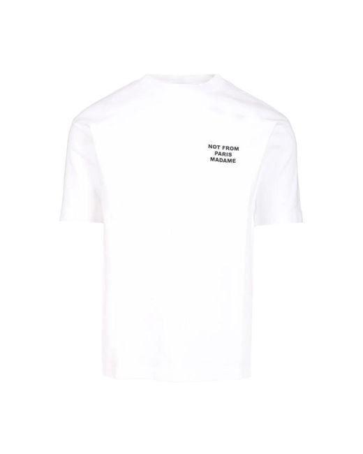 Drole de Monsieur White T-Shirts for men