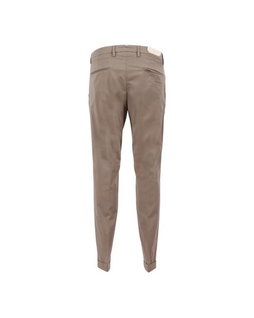 BRIGLIA Gray Chinos for men