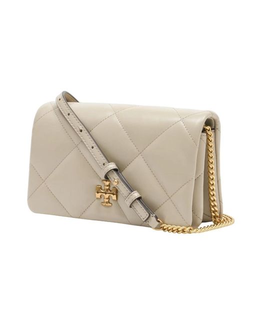 Tory Burch Natural Cross Body Bags