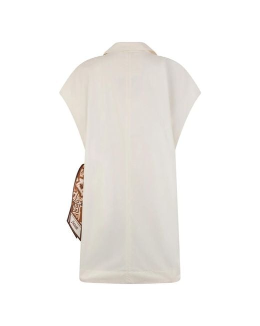 Herno White Waistcoats