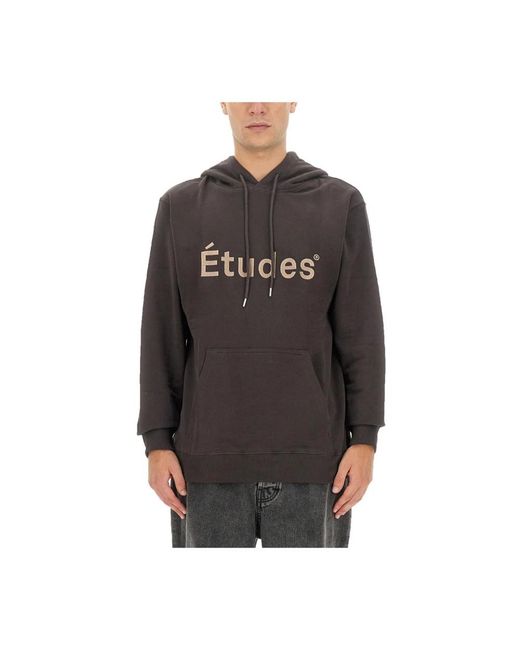 Etudes Studio Black Hoodies for men
