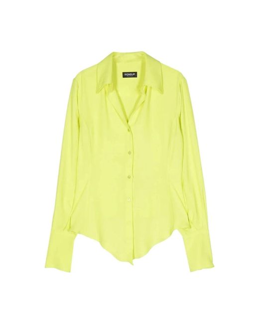 Dondup Yellow Lime shirt,avorio hemd