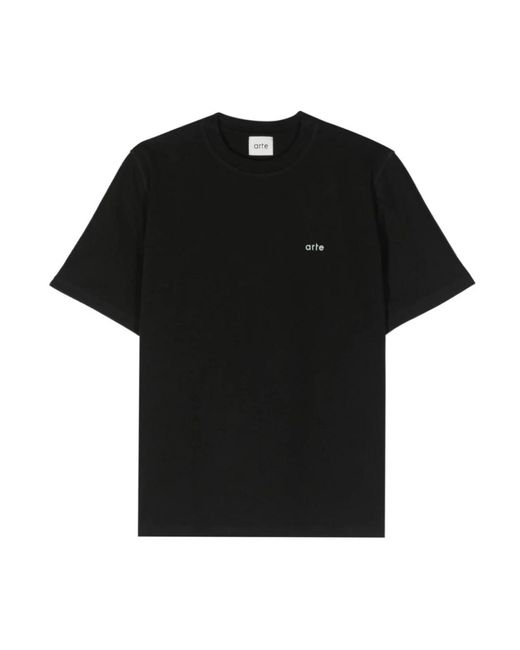 Arte' Casual schwarzes t-shirt in Black für Herren