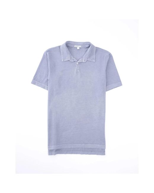 James Perse Blue Polo Shirts for men