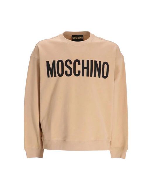 Moschino Natural Sweatshirts for men