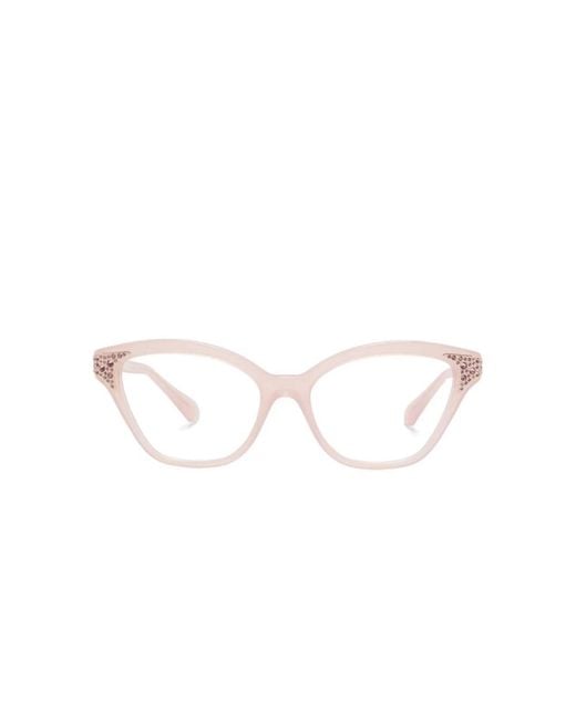 Swarovski Optical Frame in het Pink