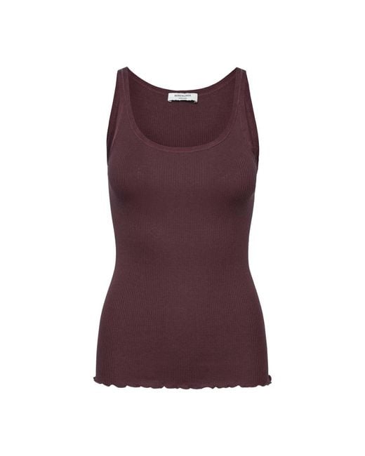 Sleeveless Tops di Rosemunde in Purple