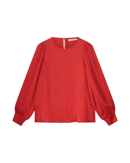 Summum Red Seidig Weicher Langarm-Top