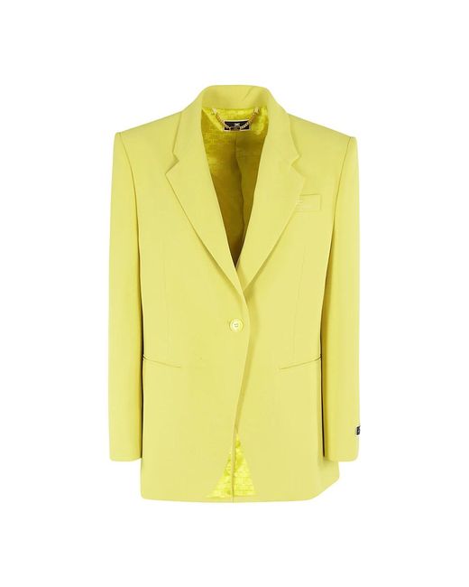Jackets > blazers Elisabetta Franchi en coloris Yellow