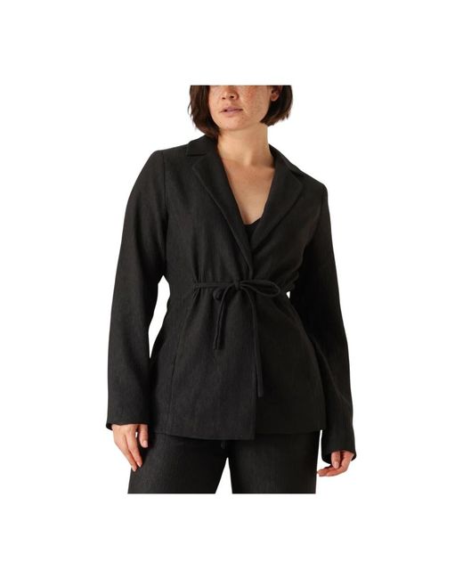 Aimée the Label Jassen ,Zwart ,Lisa Blazer Zwart in het Black
