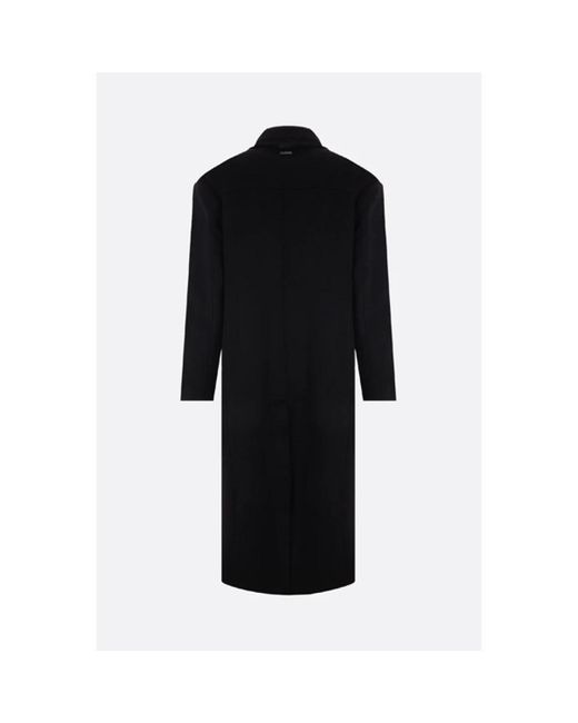 Han Kjobenhavn Black Double-Breasted Coats for men