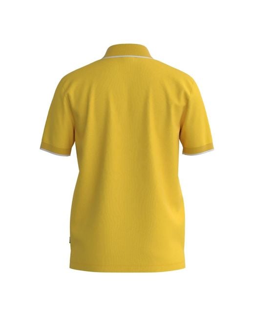 HUGO Yellow Polo Shirts for men