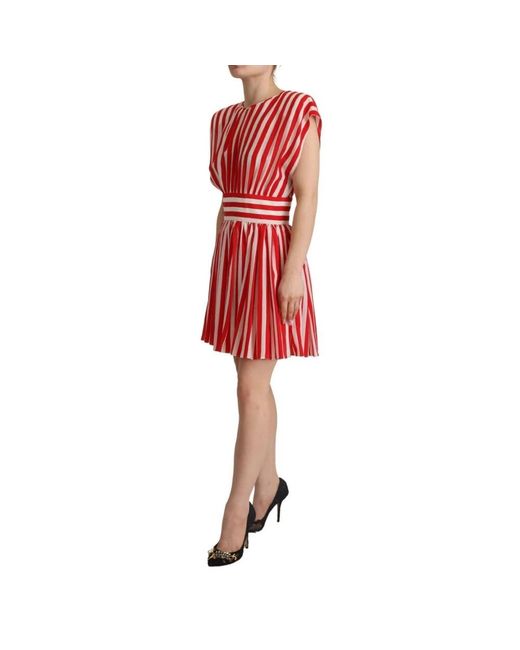 Dolce & Gabbana Red Short Dresses