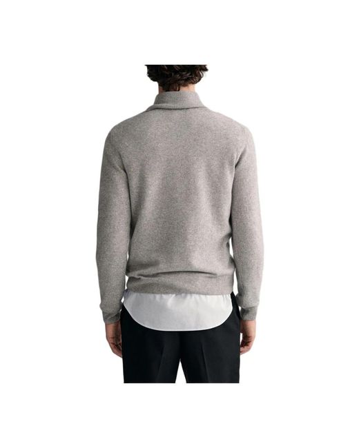 Turtlenecks Gant de hombre de color Gray