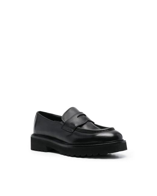 Doucal's Black Loafers