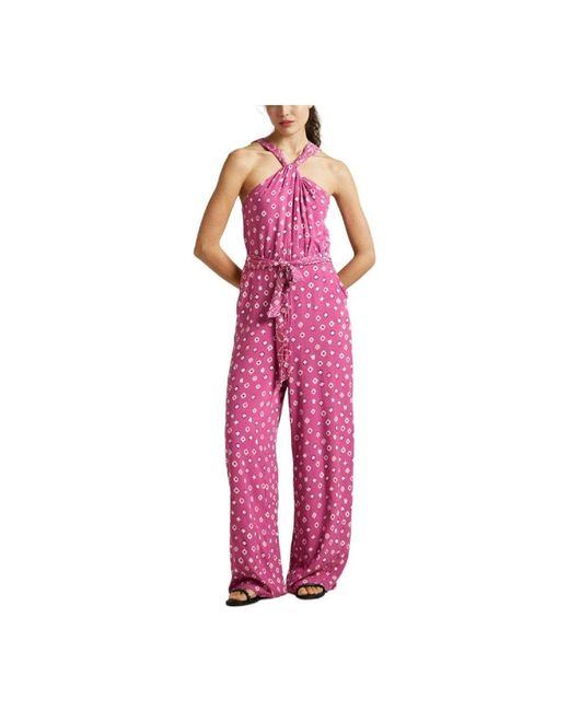 Pepe Jeans Pink Jumpsuits