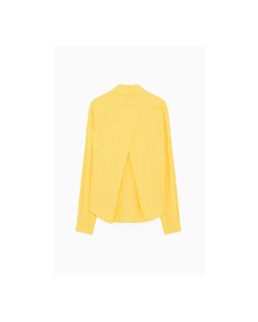 Patrizia Pepe Yellow Shirts