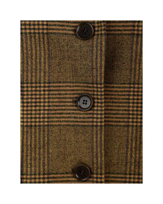 Aspesi Jassen ,Geel ,Tessuto Loro Piano Blazer in het Green