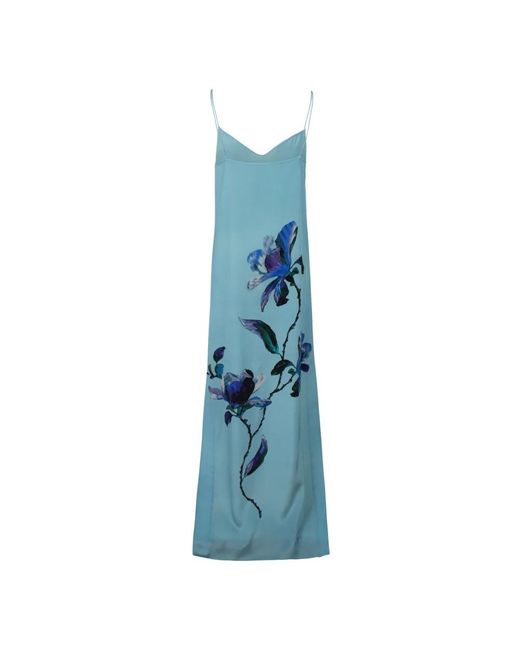 Ermanno Scervino Blue Maxi Dresses