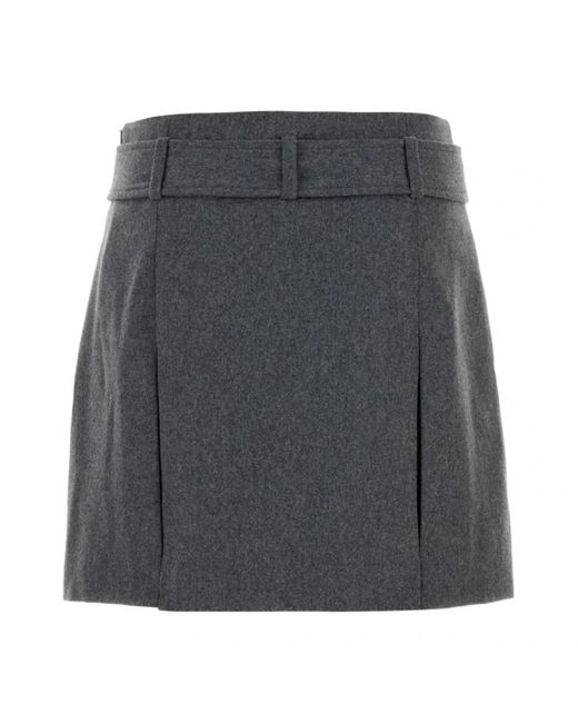 A.P.C. Gray Short Skirts