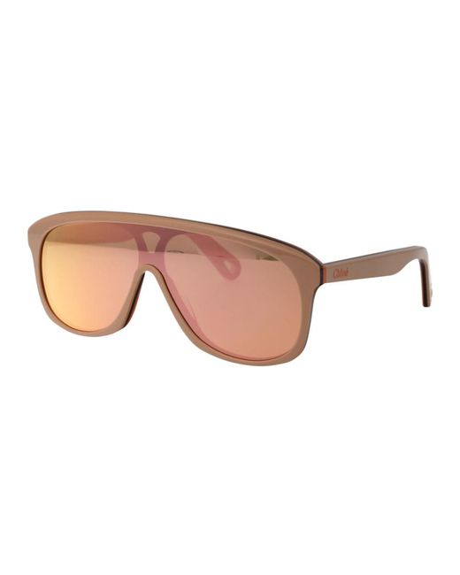 Gafas de sol elegantes para un look a la moda Chloé de color Brown