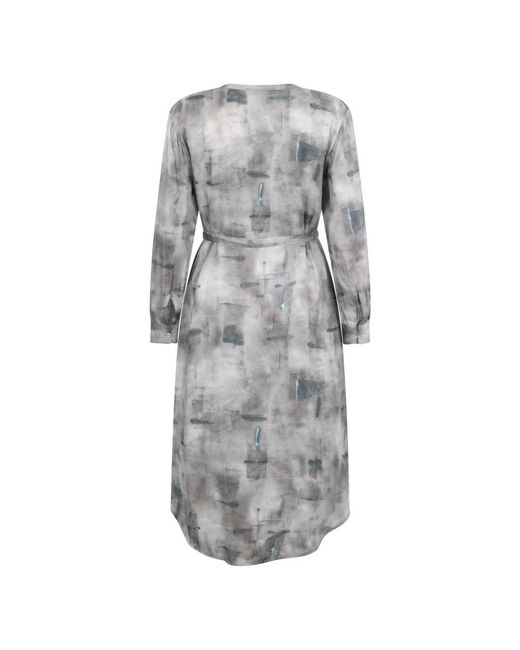 Peserico Gray Midi Dresses