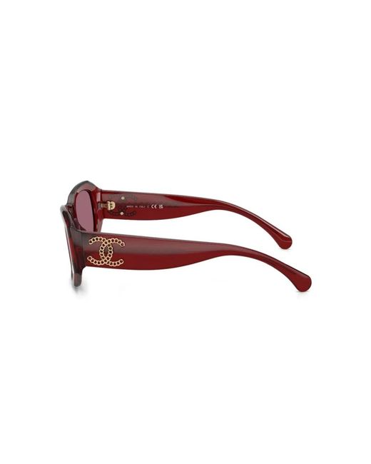 Chanel Purple Sunglasses