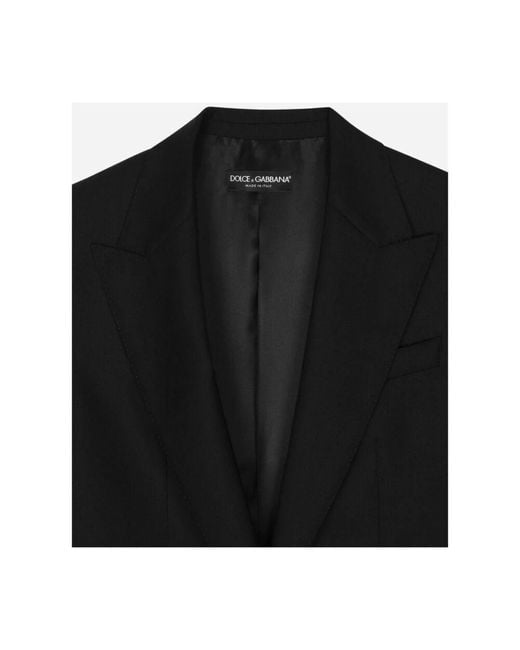 Blazers di Dolce & Gabbana in Black